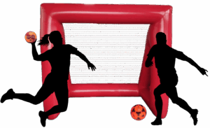 Location cage de foot gonflable en Essonne, Paris, Val-de-Marne, Yvelines, Seine-et-Marne, Seine-Saint-Denis