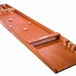 BILLARD HOLLANDAIS location jeux en bois 91 Essonne, 75 Paris, 94 Val de Marne - NB DE JOUEURS : 1+ - PRINCIPE : Glisser les 30 palets en bois dans les quatre casiers pour tenter de faire un maximum de points. DIMENSION : 122 x 41 cm