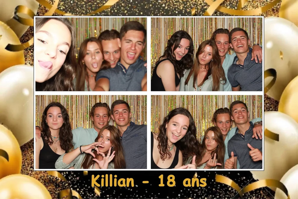 Location photobooth pour un anniversaire à Palaiseau en Essonne (91) - Kyoztù Anim